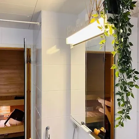 Uusi Saunallinen Kolmio Jaervinaekymaellae ラハティ